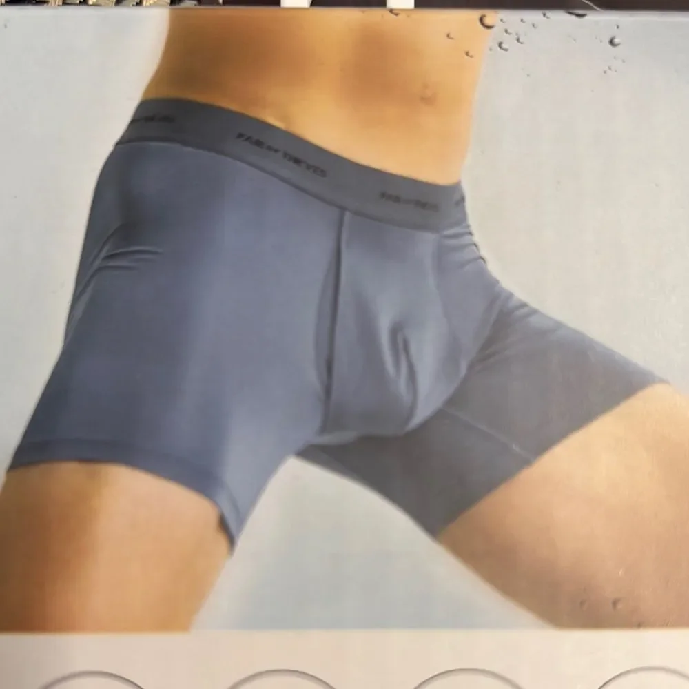 NWT 2- Pair of Thieves Men's Quick Dry Boxer Briefs Size S